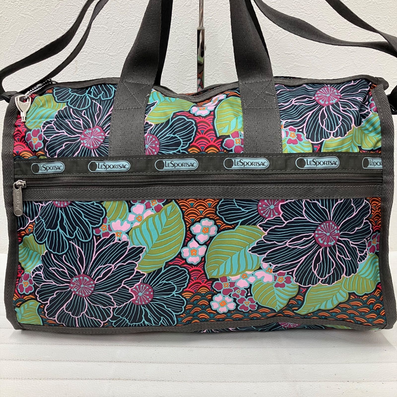 7759 LeSportsac レスポートサック ボストンバッグ 2way 旅行 大容量