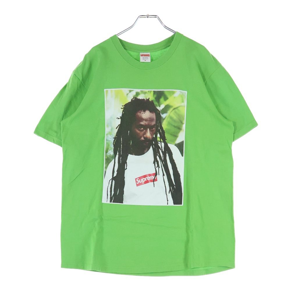 シュプリーム サイズ:M  19SS  Buju Banton Tee ブジュバントンフォトプリントTシャツ 中古 BS99 SUPREME (シュプリーム) 19SS Buju Banton Tee ブジュバントン フォト