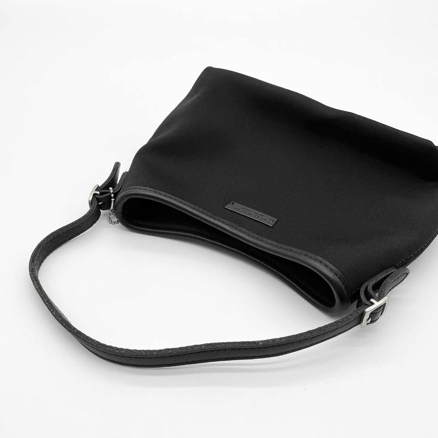 COACH コーチ ミニハンドバッグ ナイロン レザートリム J9N-6236 