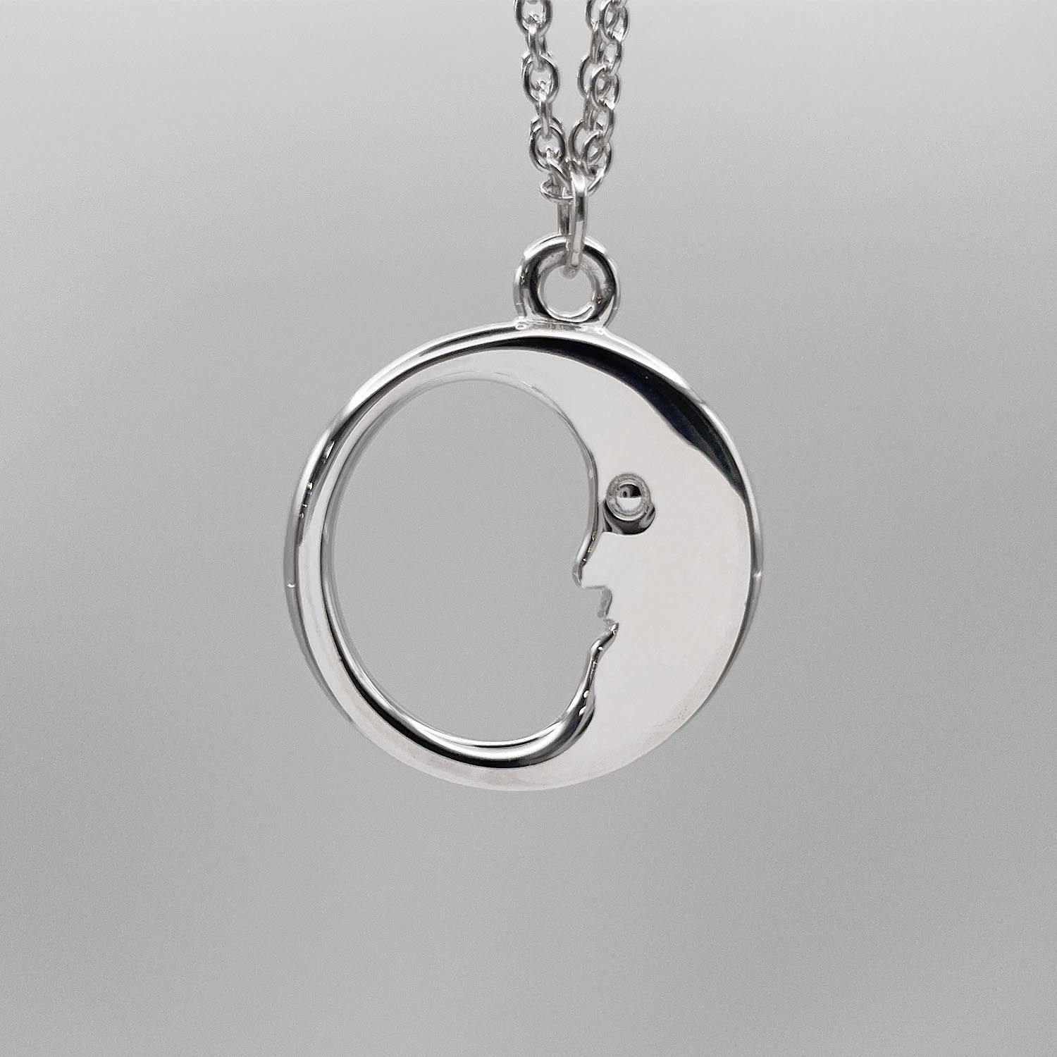 Tiffany&Co. ティファニー ネックレス マンインザムーン ペンダント 月