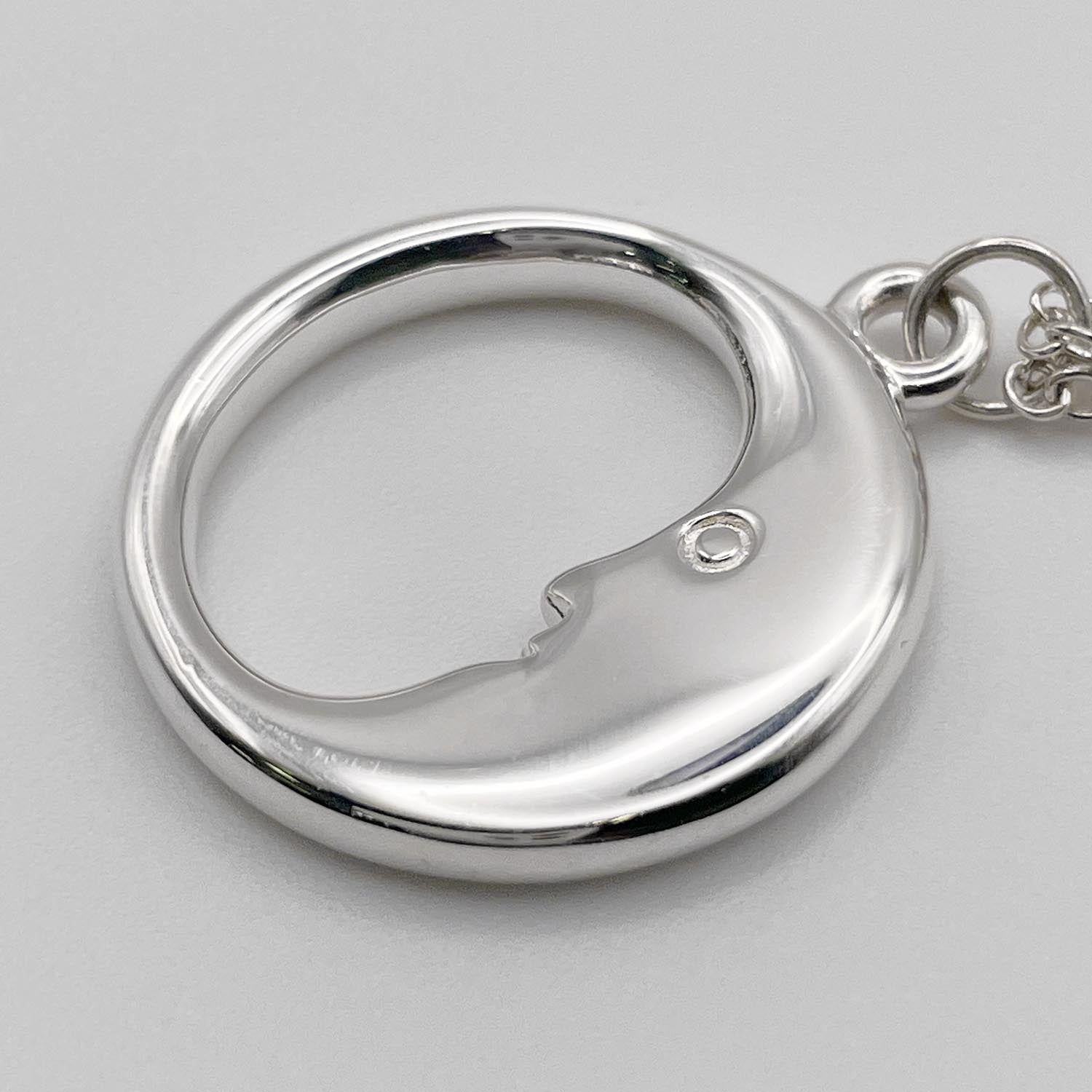 Tiffany&Co. ティファニー ネックレス マンインザムーン ペンダント 月