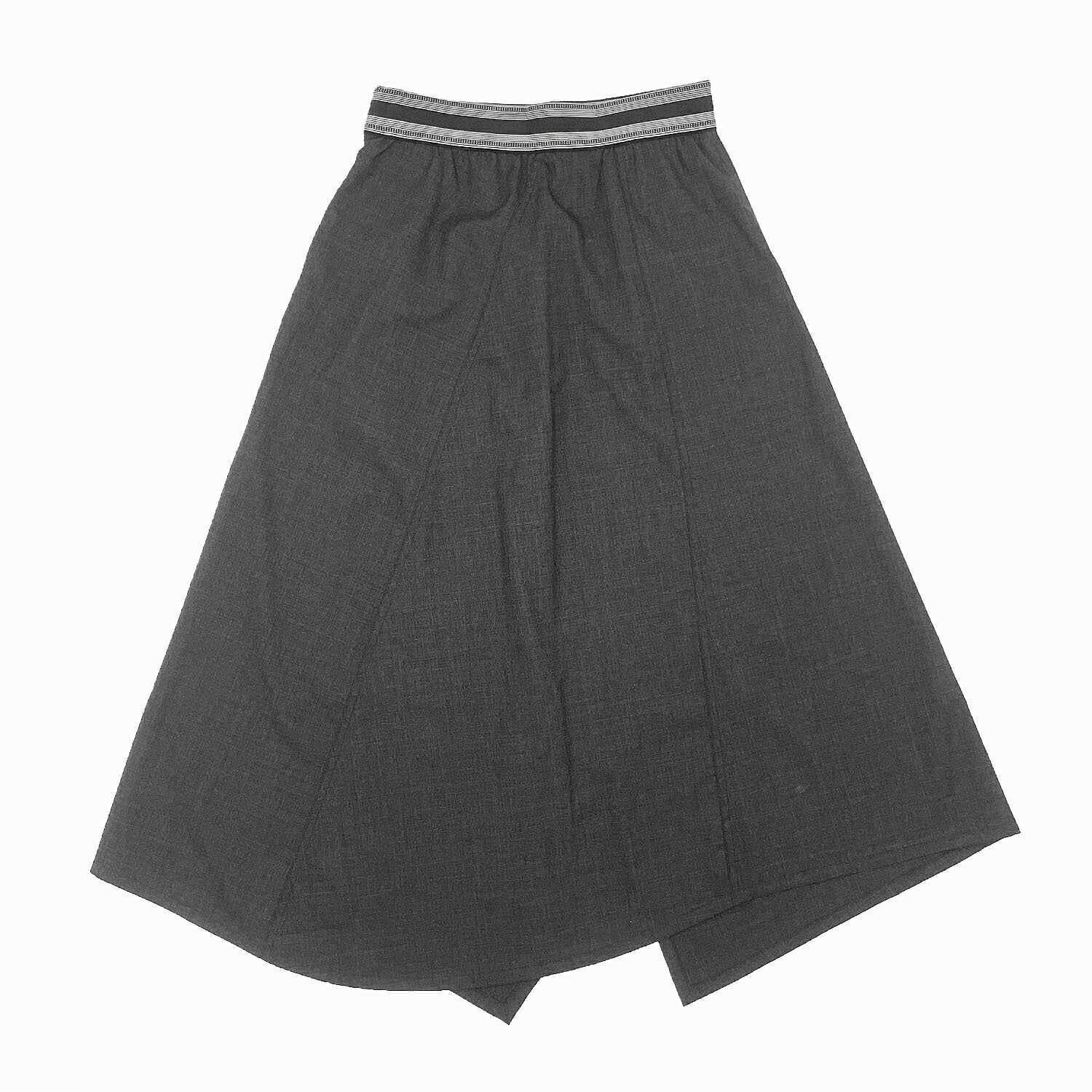 LOEWE アシンメトリースカート アシンメトリー スカート（サテンナパラム） ブラック - LOEWE