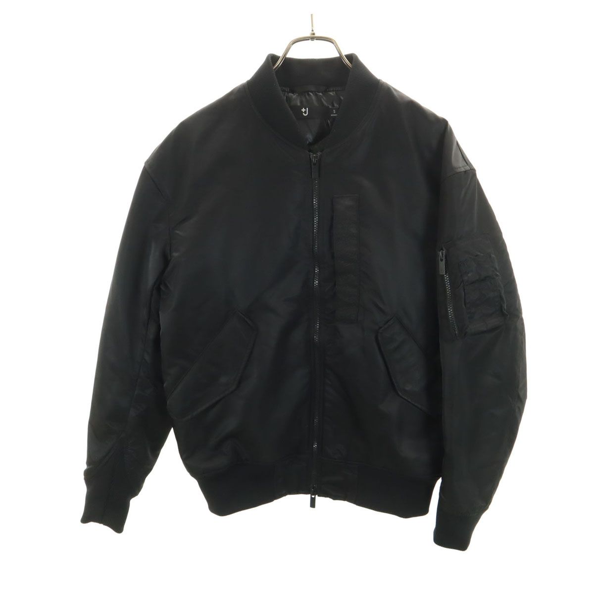 UNIQLO +J(プラスジェイ) オーバーサイズブルゾン MA-1ブラック