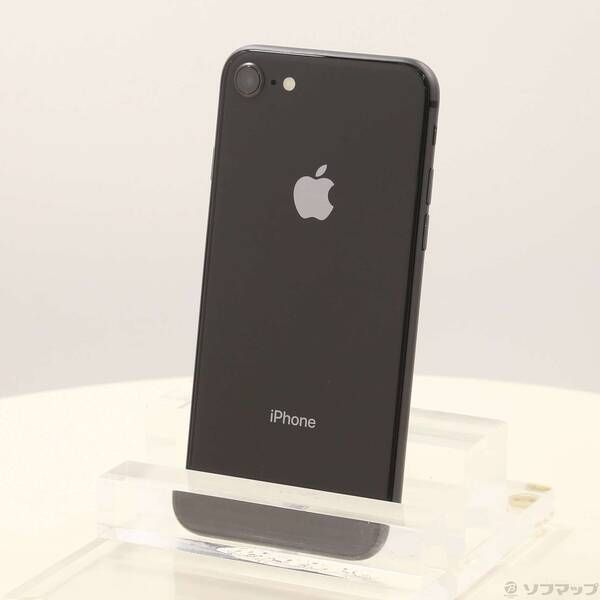 品〕 iPhone8 64GB スペースグレイ MQ782J／A 2024 SIMフリー【247