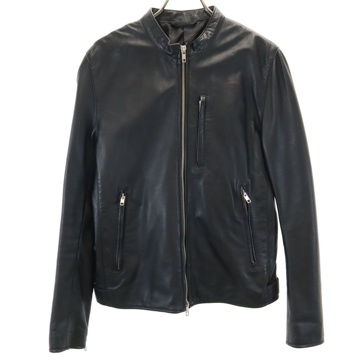 JOURNAL STANDARD 羊革シングルライダースジャケット Lサイズ JOURNAL STANDARD ジャーナルスタンダード 羊革レザー シングル