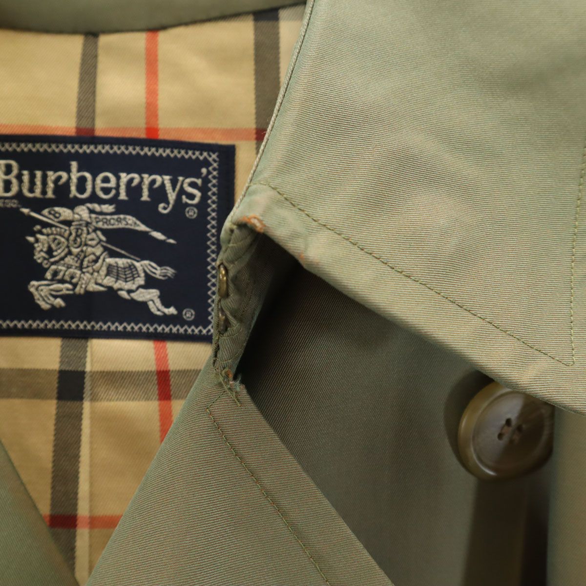 美品 80s 90s Burberry's トレンチコート サイズ94 175 Burberrys バーバリーズ 80s 90s オールド トレンチコート 94-175