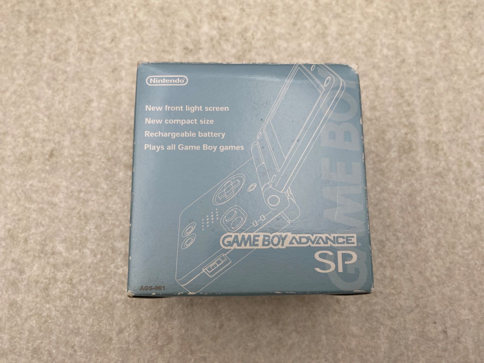 ニンテンドーゲームボーイアドバンスSP　ブルー