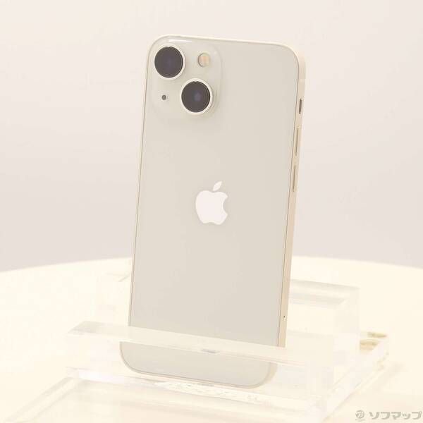 中古品〕 iPhone13 mini 128GB スターライト MLJE3J／A SIMフリー【377
