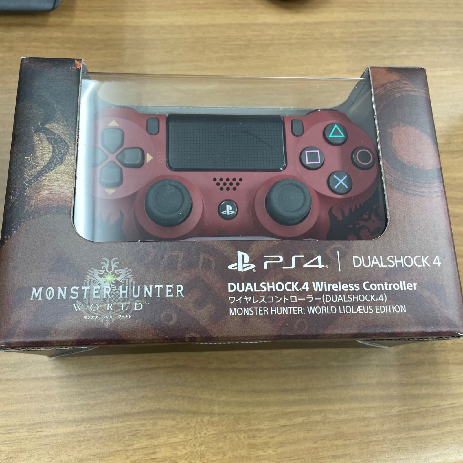 PS4 コントローラー MONSTER HUNTER: WORLD LIOLAEUS EDITION