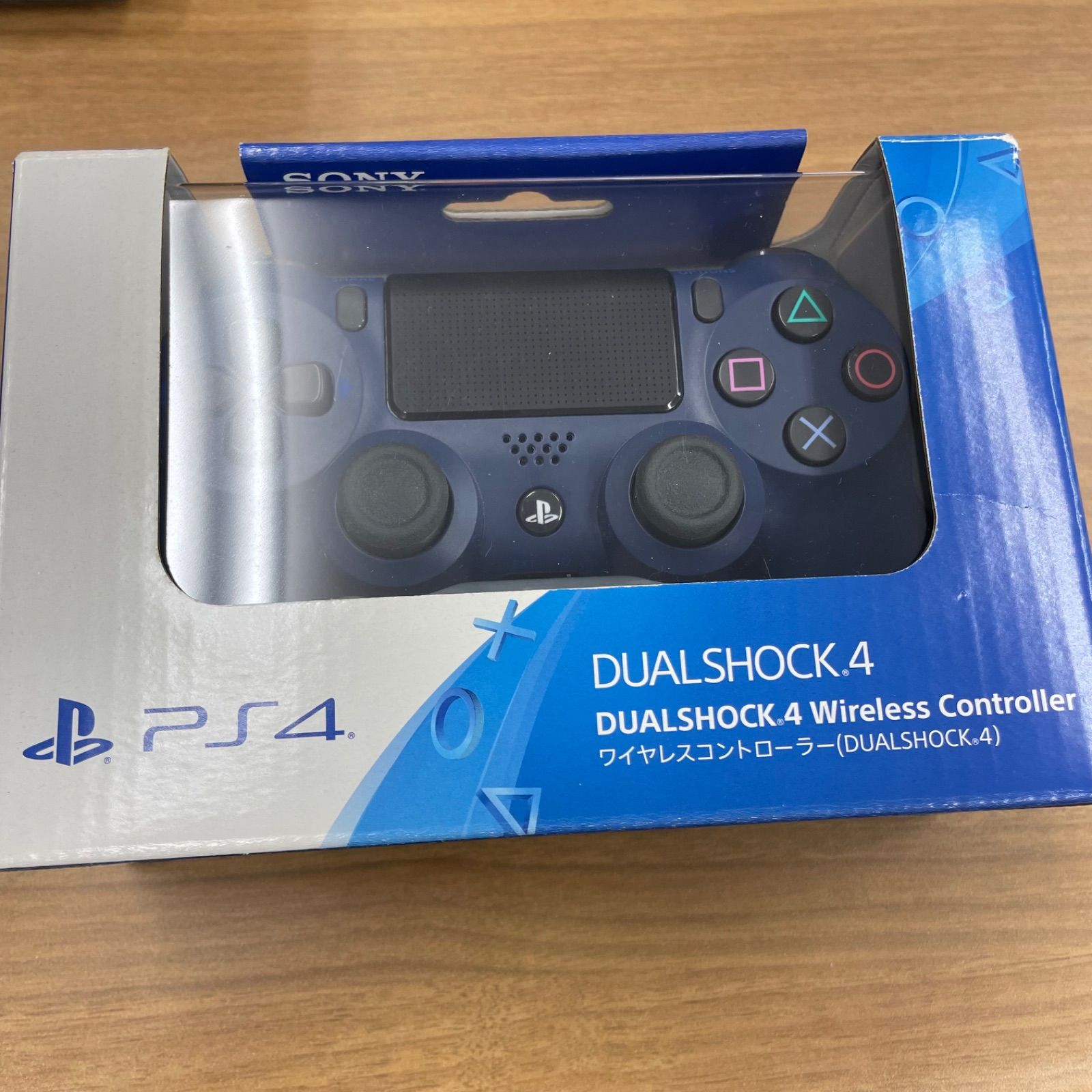 PS4 コントローラー ミッドナイト・ブルー DUALSHOCK SONY純正 - メルカリ