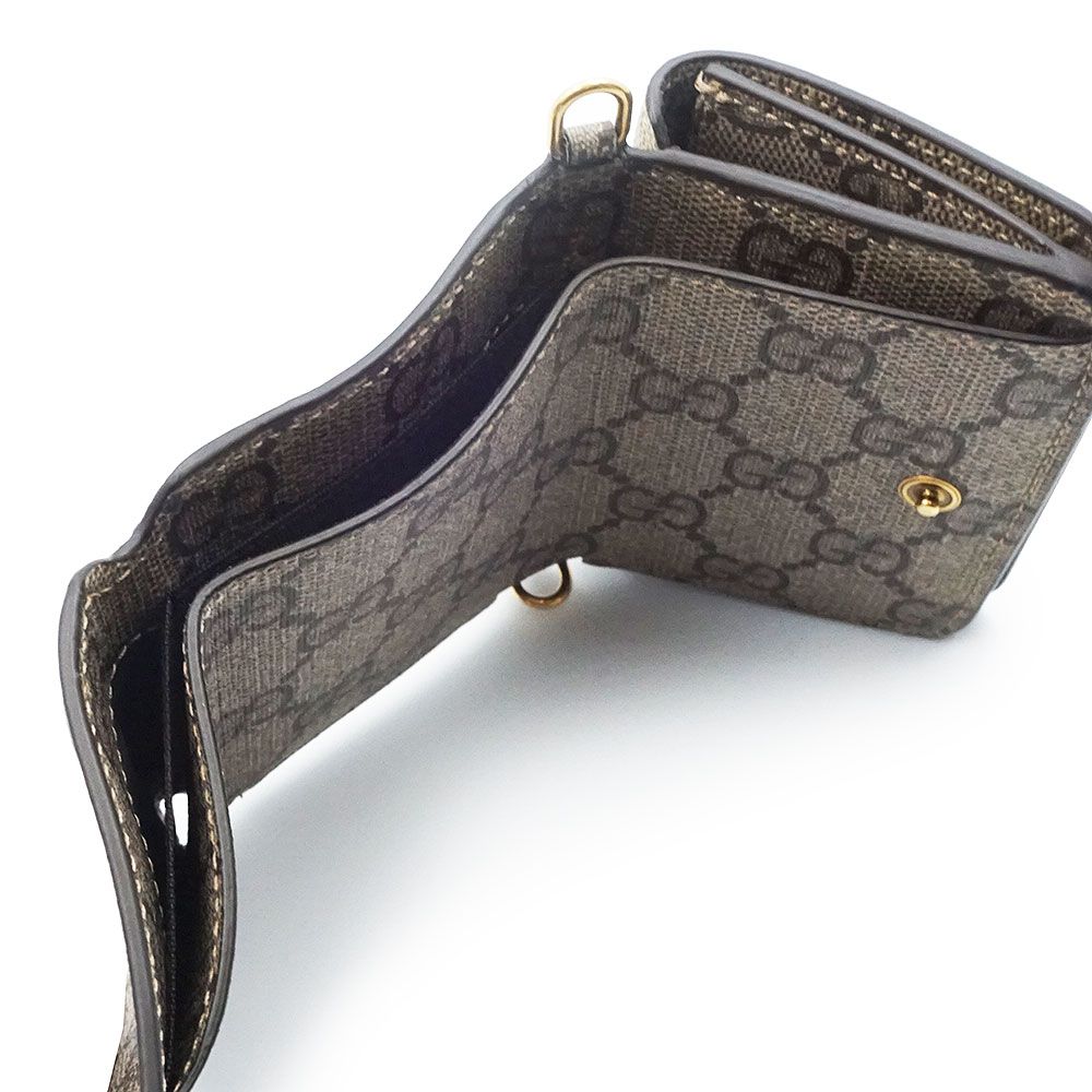 【新品未使用】グッチ バレンシアガ コラボ 三つ折り財布 GGスプリーム GUCCI BALENCIAGA コラボ 三つ折り財布 GUCCI グッチ BALENCIAGA