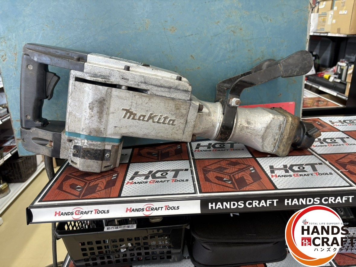 □【中古】makita マキタ HM1500 30mm電動ハンマ 100V 本体のみ 