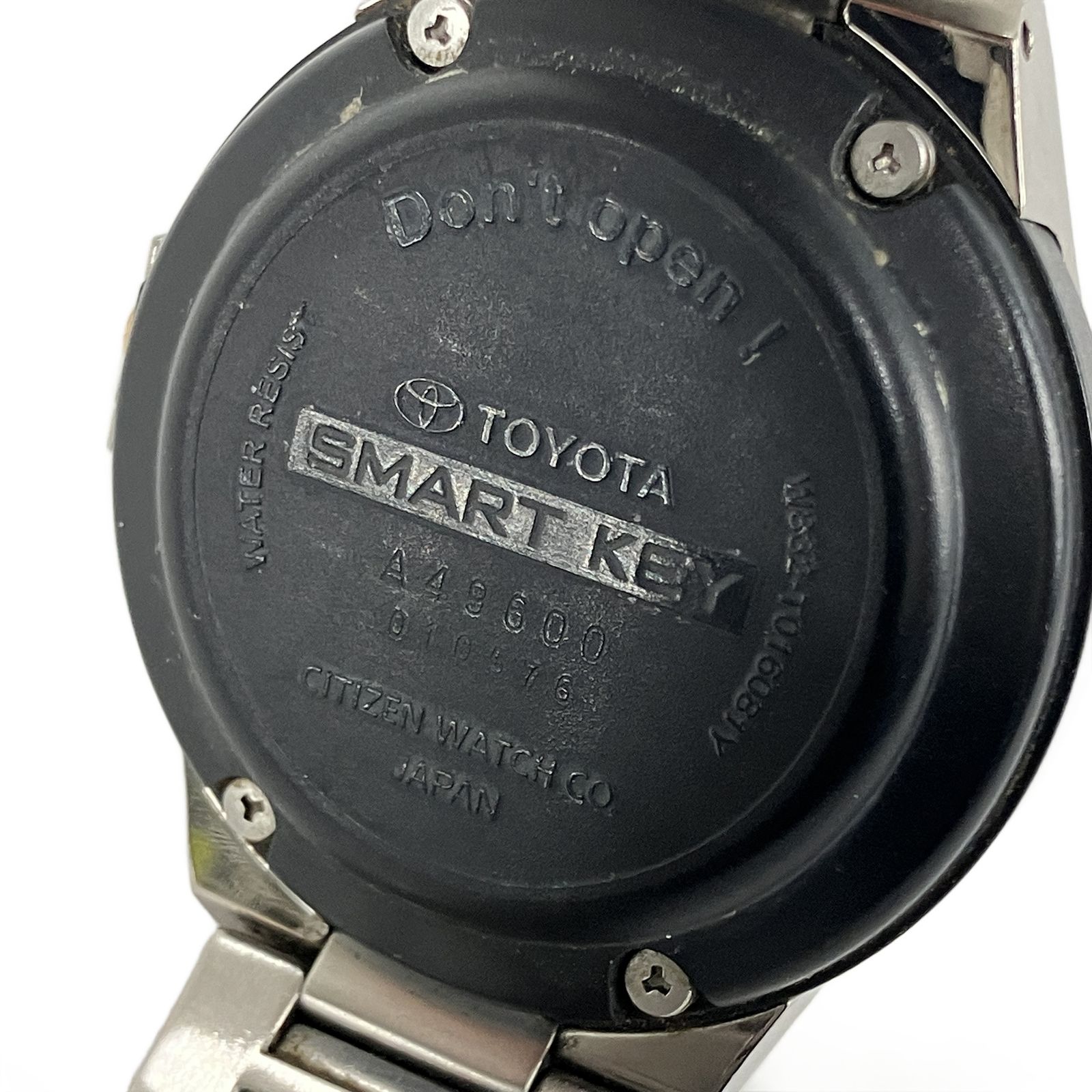 トヨタ W832-T016081Y 腕時計 スマートキー ホワイト文字盤 CITIZEN