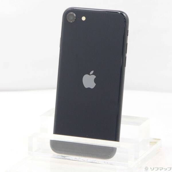 iPhone SE 第3世代 128GB(simフリー) 中古品〕 iPhone SE 第3世代 128GB ミッドナイト MMYF3J／A SIMフリー