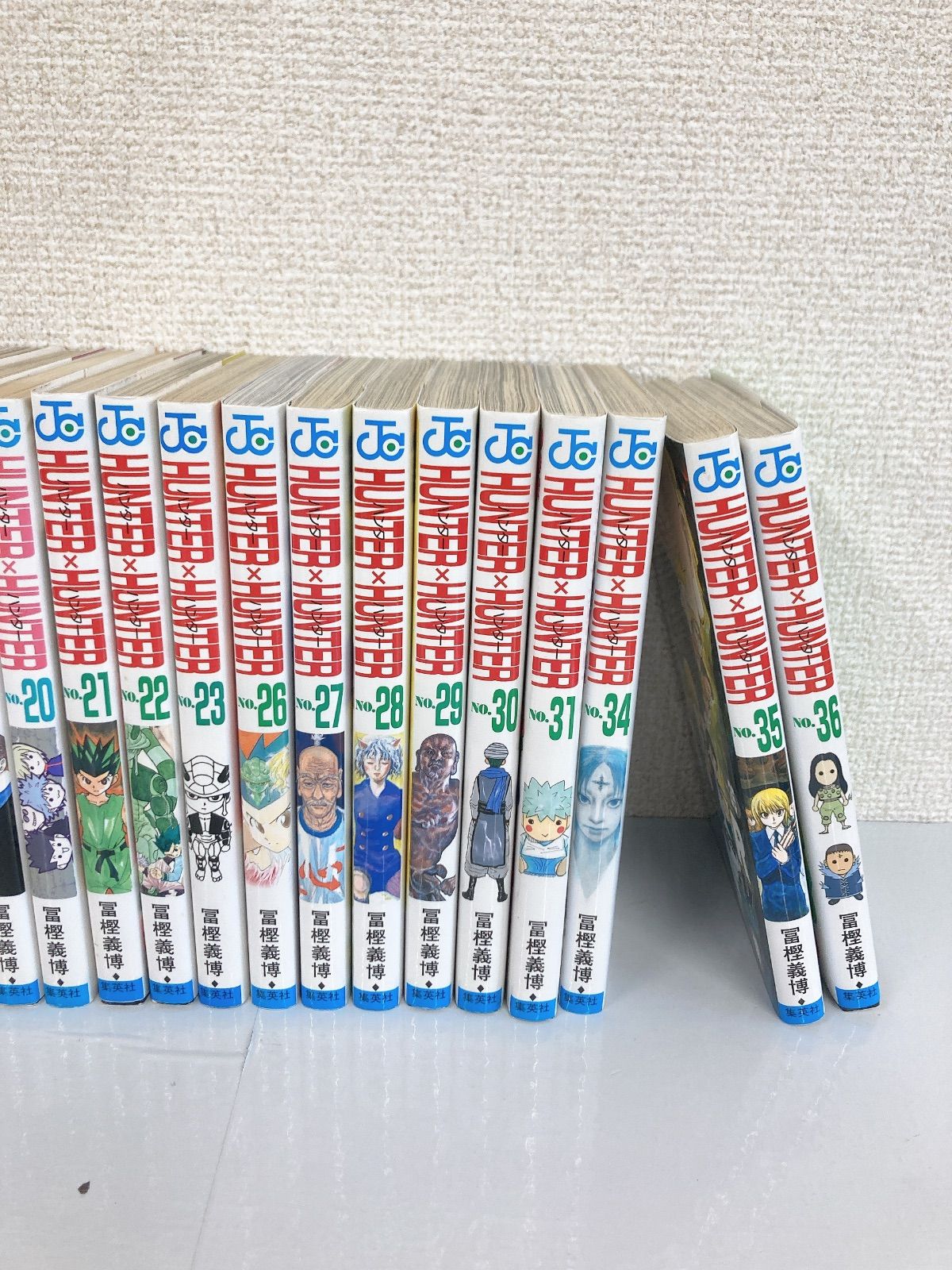 5【コミックセット0-36巻 抜け巻9.10.11.16.18.24.25.32.33】ハンター