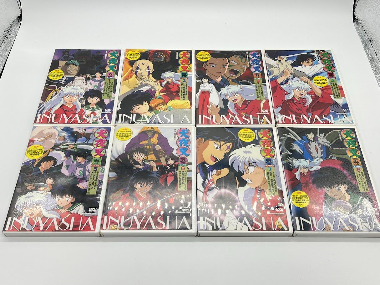 全巻セット】アニメ DVD 犬夜叉 壱の章～七の章 全巻55巻セット - メルカリ