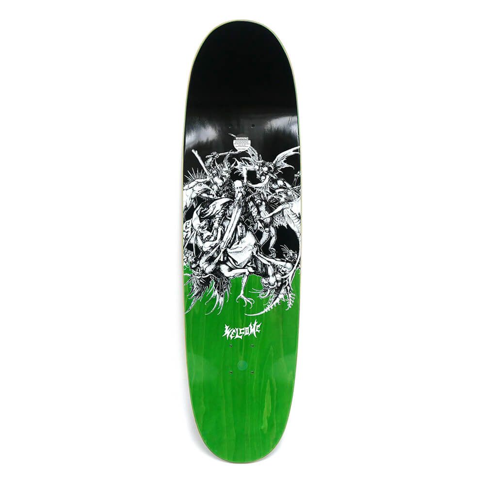 WELCOME DECK ウェルカム デッキ NICK GARCIA SPEAR TEAL STAIN/PRISM