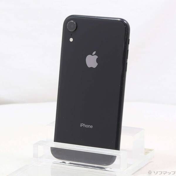 品〕 iPhoneXR 128GB ブラック MT0G2J／A SIMフリー【258
