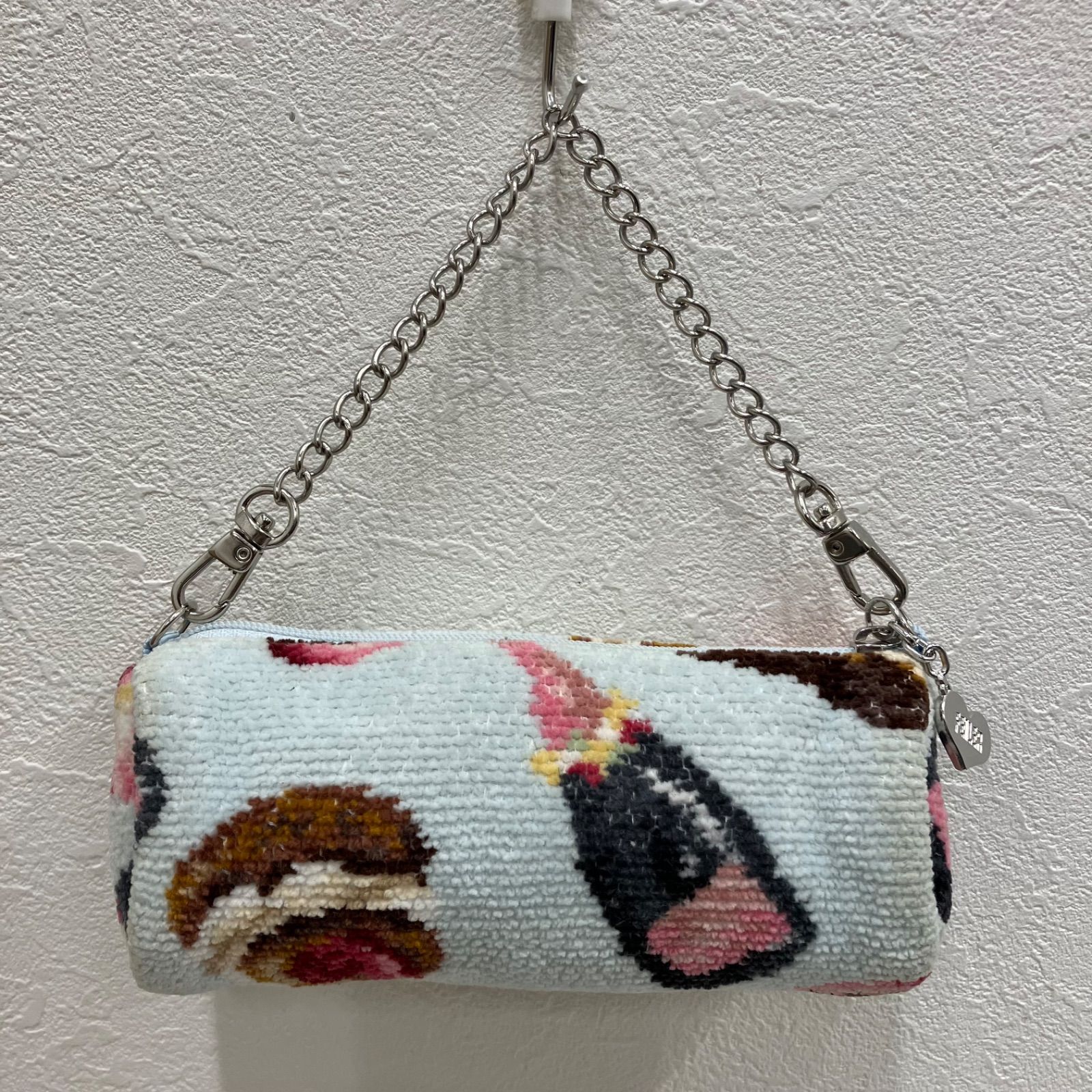 FEILER ポーチ　小物入れ FEILER フェイラー ハイジ ポーチ ネイビー マチあり 小物入れ (FEILER