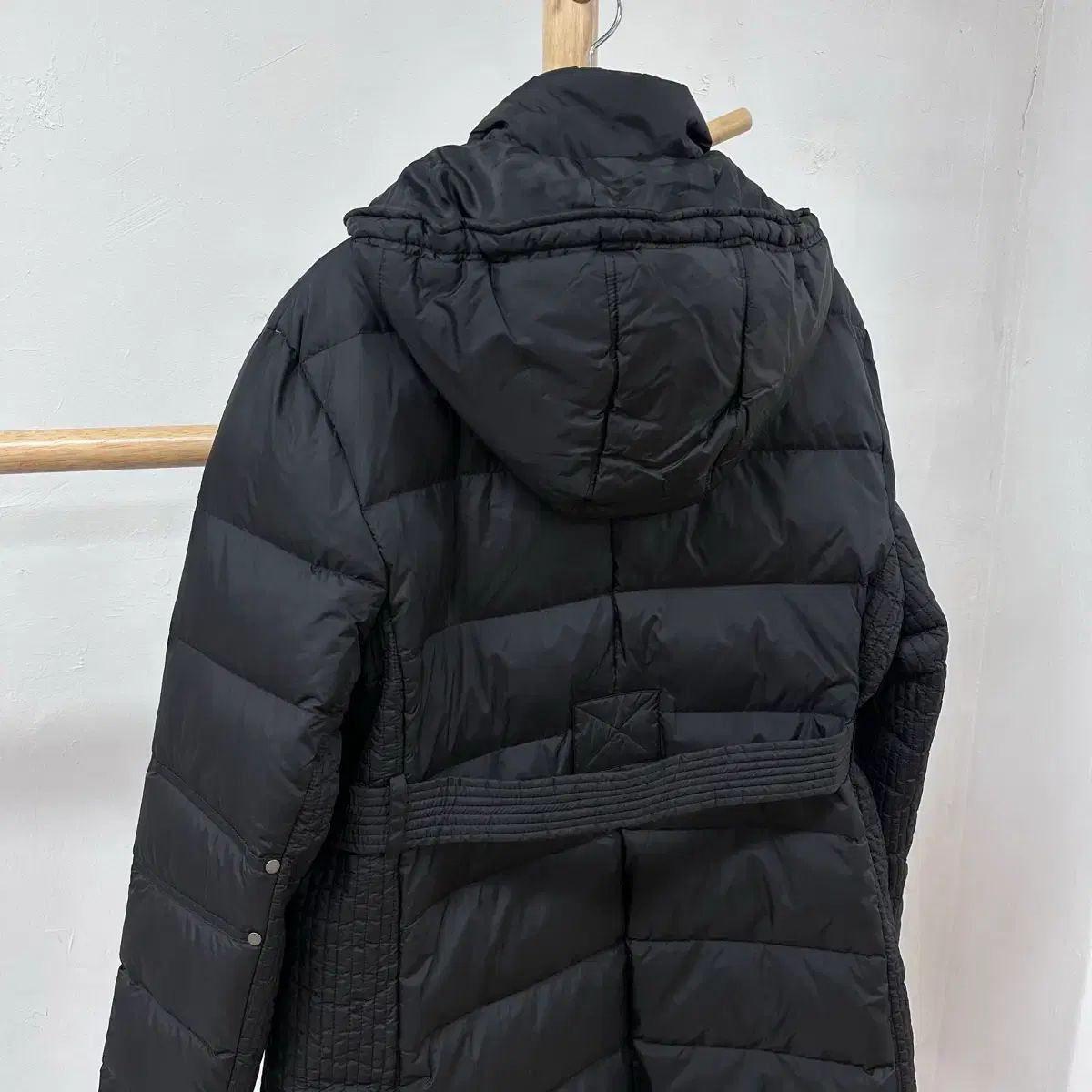 TOMMY タミヒルフィガー レディース ベルト付き ロング ダウン XL