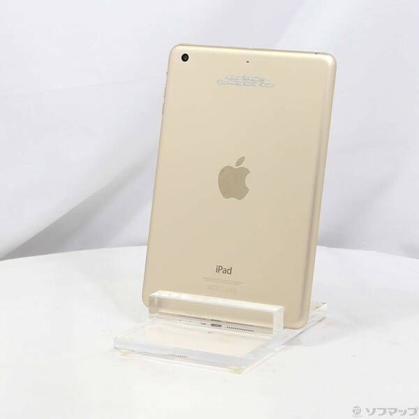 品〕 iPad mini 3 64GB ゴールド MGY92J／A Wi-Fi【377】 【公式通販】