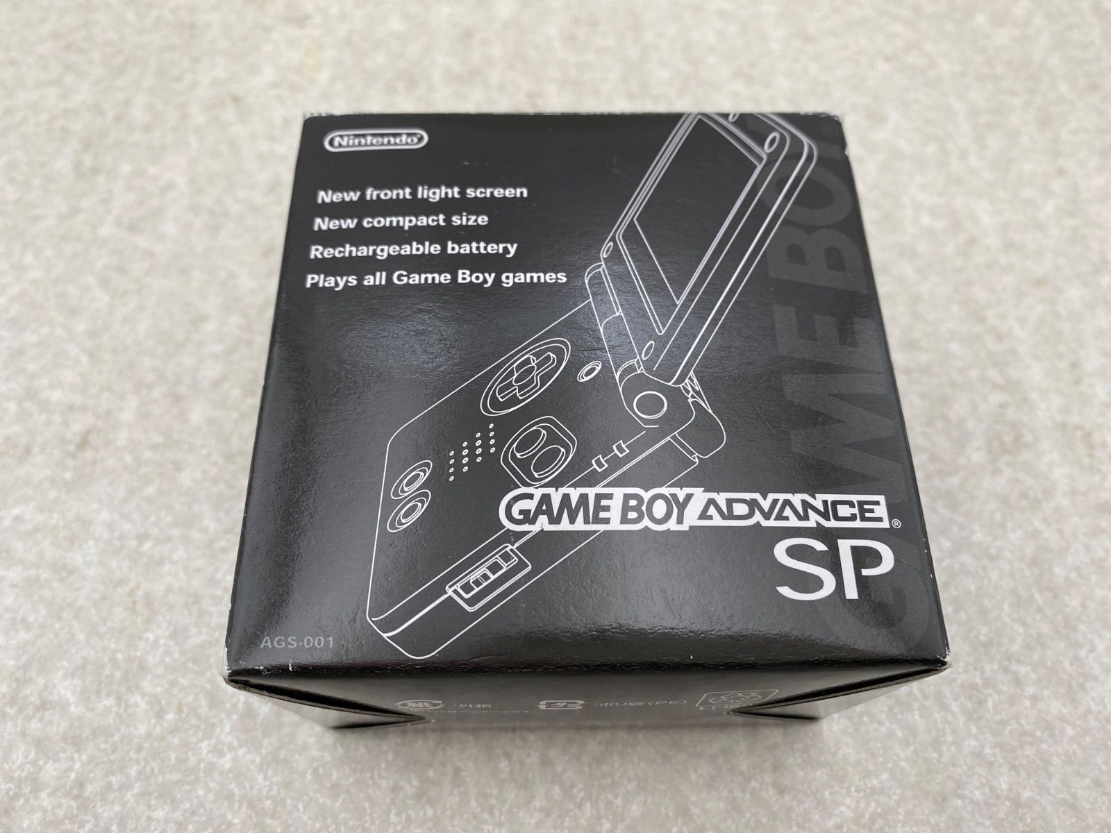 〈ジャンク品〉 Nintendo ゲームボーイアドバンスSP ゲームボーイアドバンスSP 本体 ブラック ジャンク品 最新