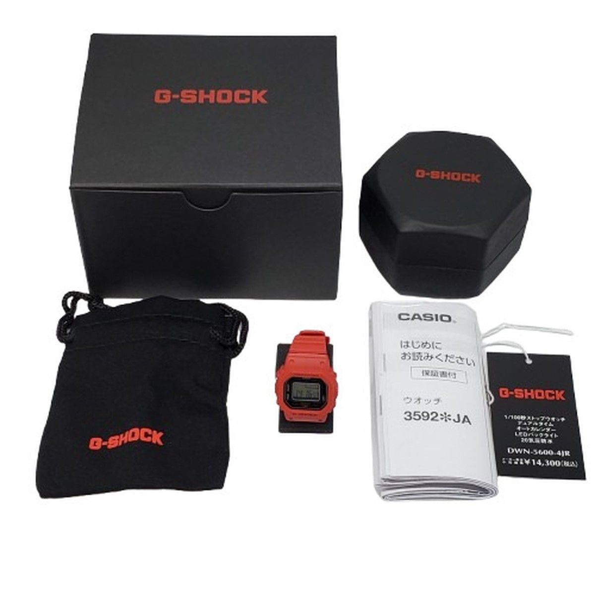 G-SHOCK ジーショック CASIO カシオ 腕時計 DWN-5600-4JR ナノリング 