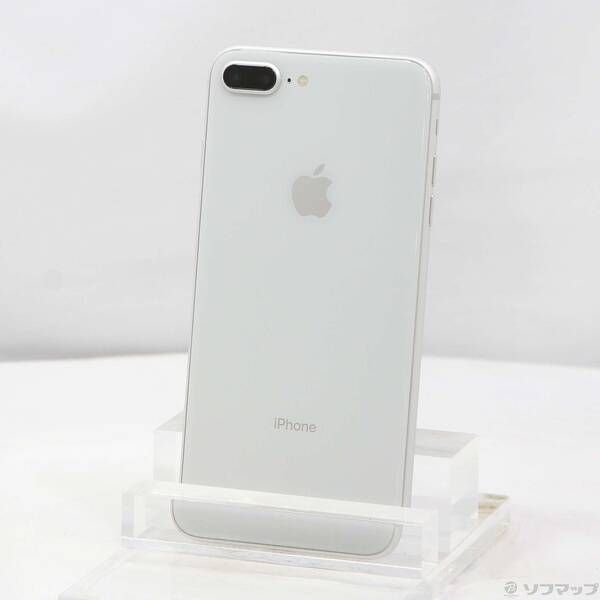 スマートフォン・携帯電話 〔品〕 iPhone8 Plus 64GB シルバー NQ9L2J