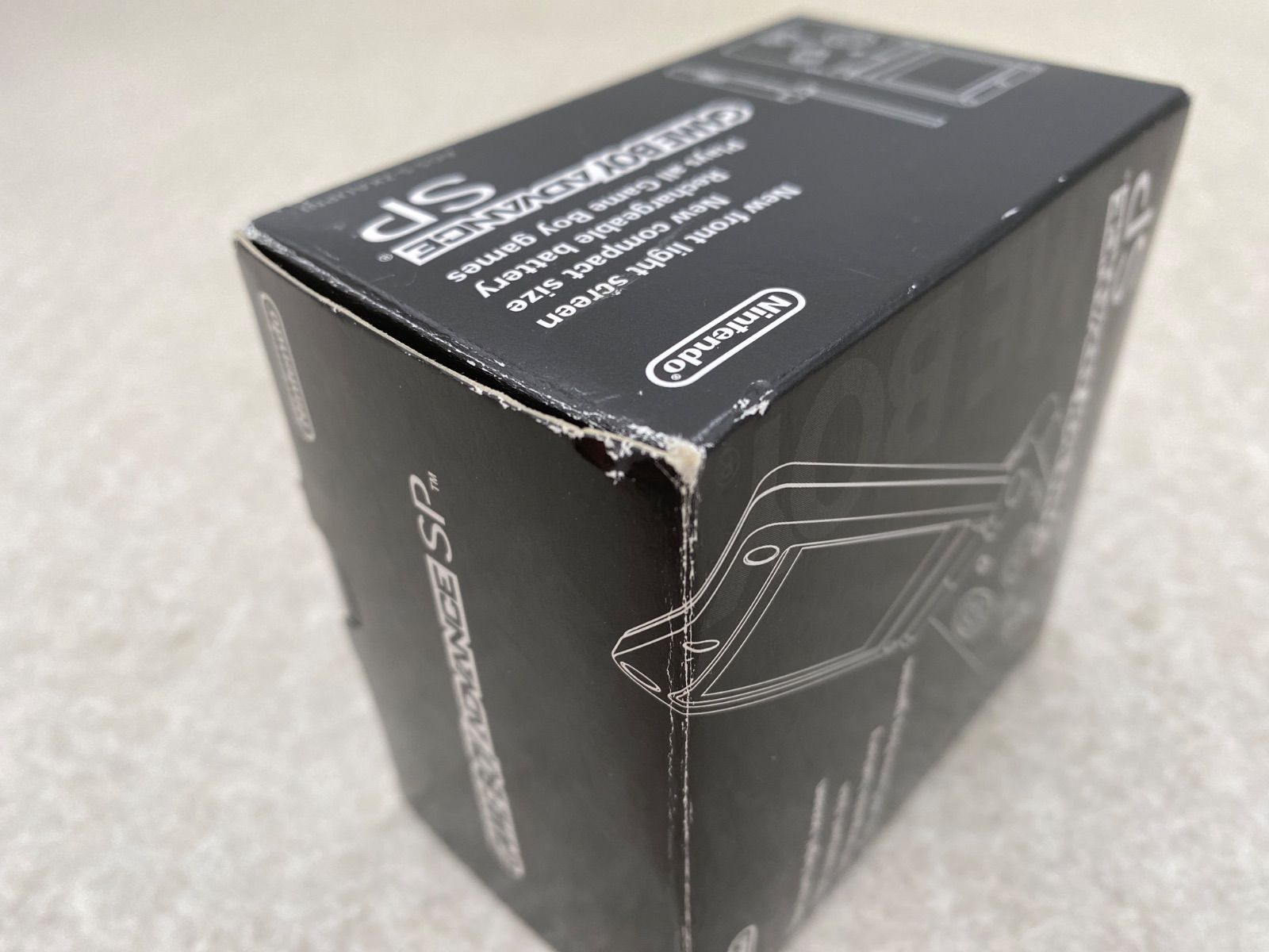 ゲームボーイアドバンスSP 本体 ブラック ジャンク品 最新