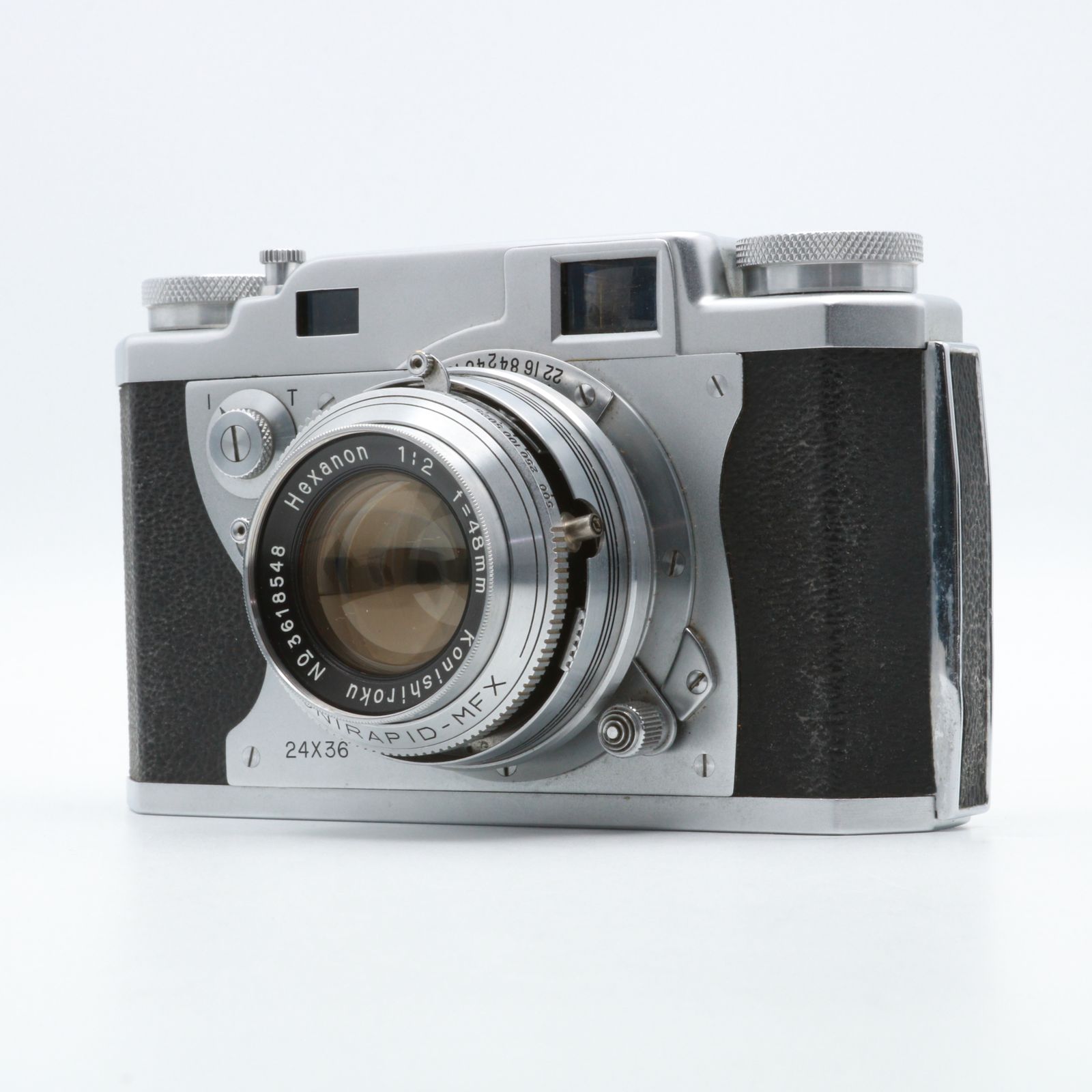 完動品】Konica ii A レンジファインダー フィルムカメラ 動作確認済み