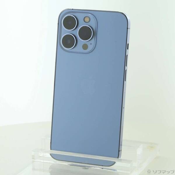 中古品〕 iPhone13 Pro 512GB シエラブルー MLV03J／A SIMフリー【377