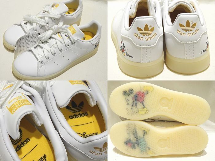 【未使用】アディダス スタンスミス ディズニー GW2255　ホワイト adidas Stan Smith Disneyの新品/中古フリマ(通販)｜スニダン