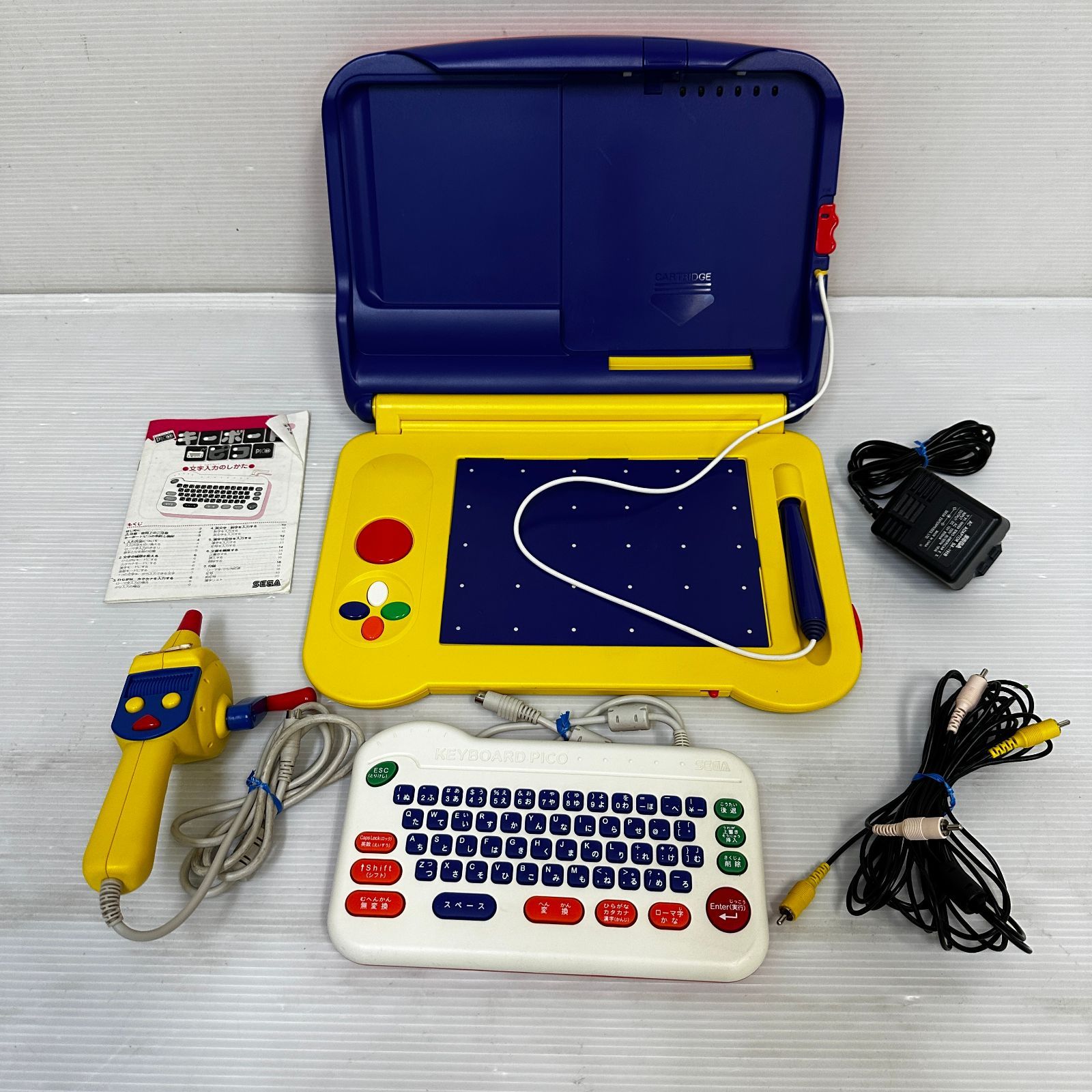 △キッズコンピューターピコ PICO 本体 ソフト まとめ ジャンク品