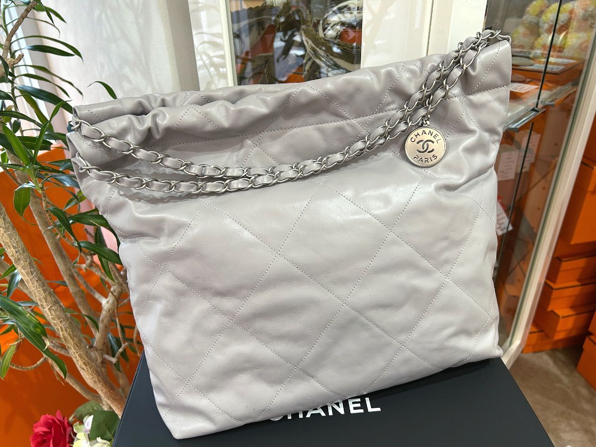 極美品】CHANEL シャネル AS3260 CHANEL 22 スモール ハンドバッグ 