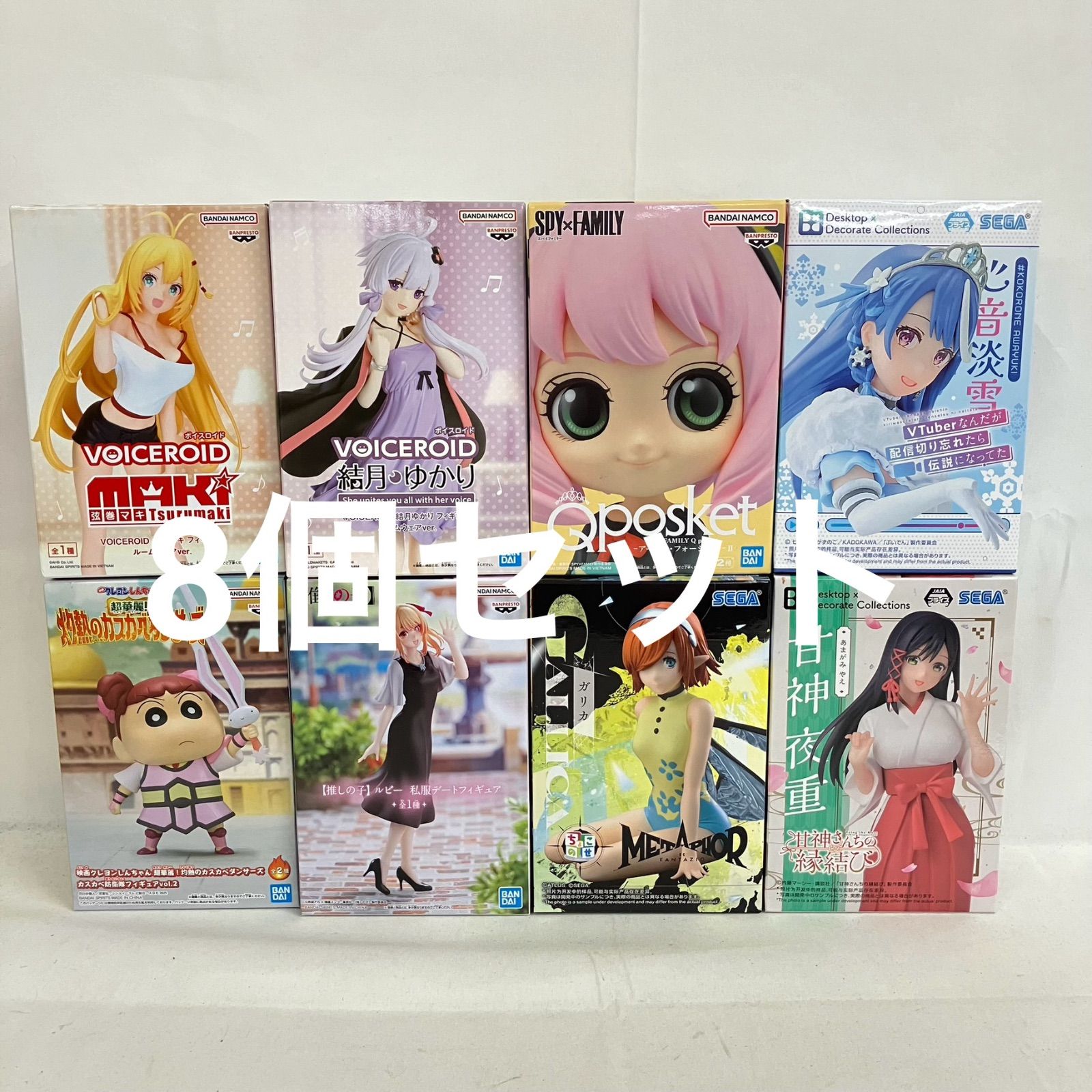 未開封 美少女 フィギュア まとめ 8個セット SFQ596 c107 - メルカリ