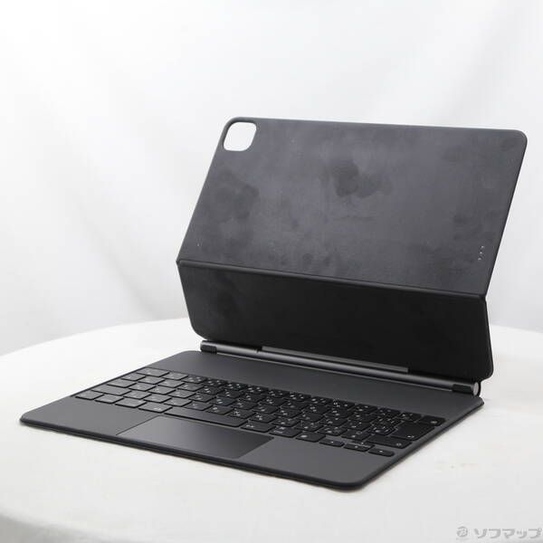 〔展示品〕 12.9インチiPad Pro (第5世代) 用 Magic Keyboard 日本語 ブラック MJQK3J／A【349】