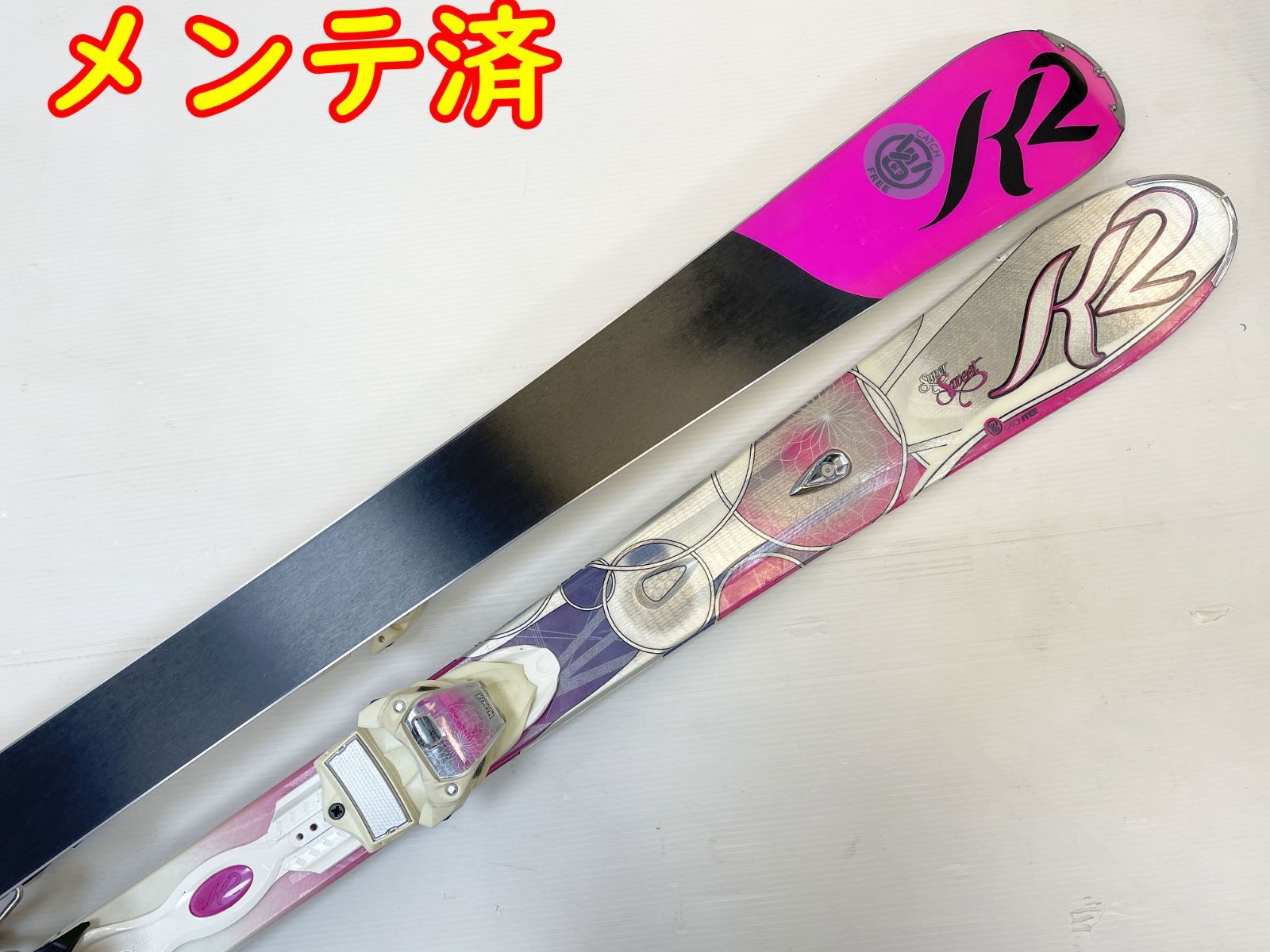 スキー K2 Super Sweet 139 CATCH FREE ROCKER ◇メンテ済◇ スキー K2 Super Sweet 139 cm CATCH FREE ROCKER
