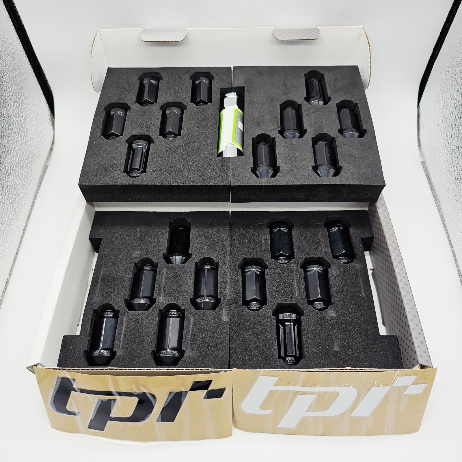 未使用品】Tpi クロムモリブデン 冷間鍛造 レーシングナット&ロック 