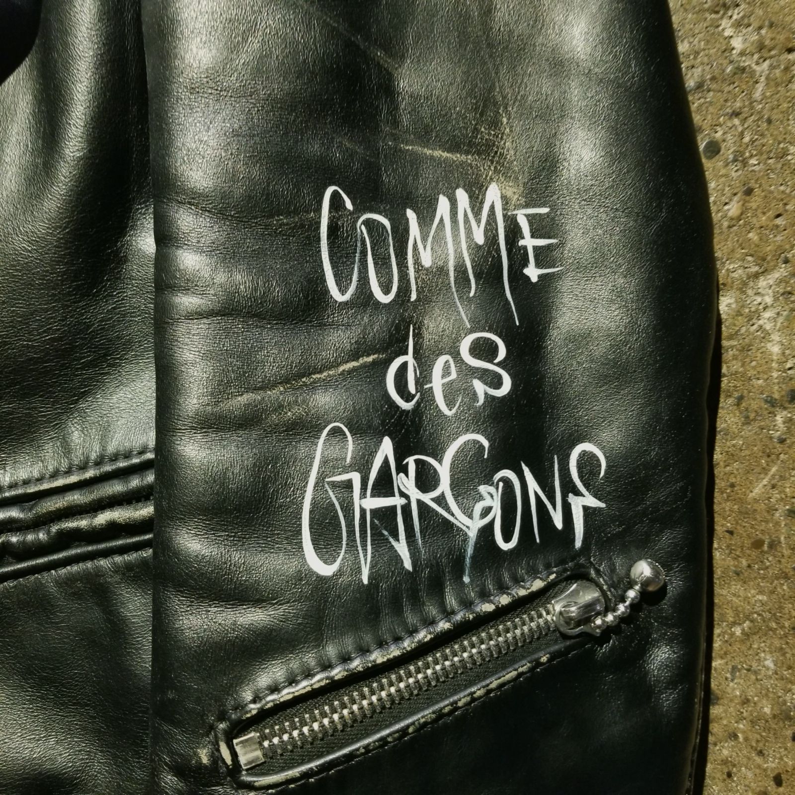 COMME des GARCONS × Lewis Leathers AD2020 青山オリジナル LIGHTNING