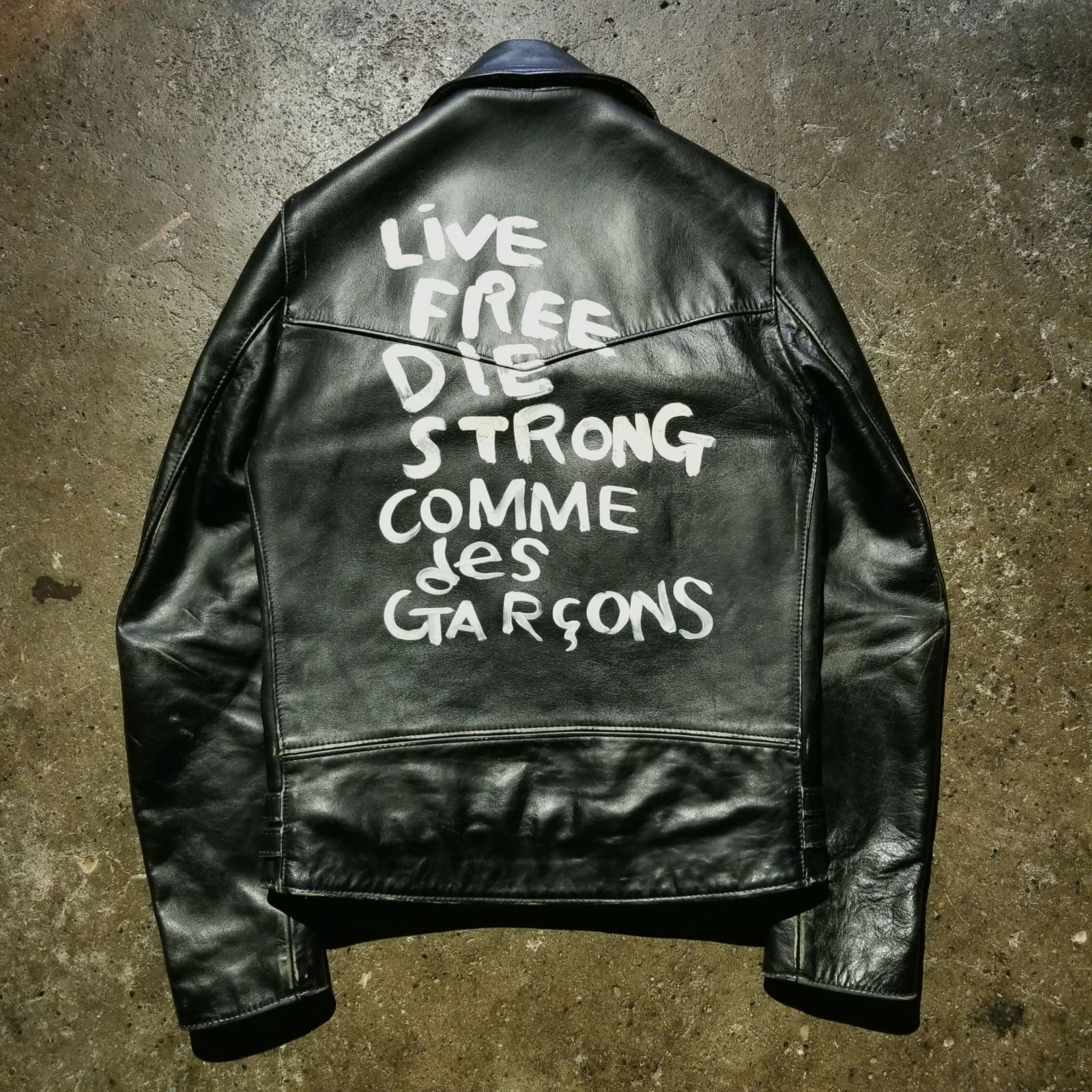 COMME des GARCONS × Lewis Leathers AD2020 青山オリジナル LIGHTNING