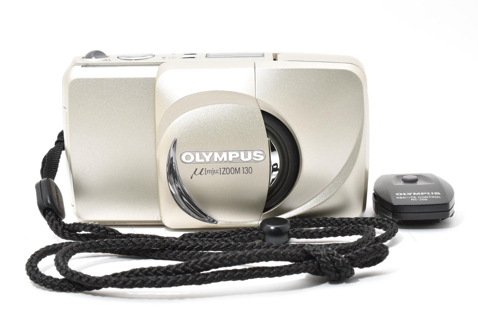 美品・動作品】OLYMPUS μ mju ZOOM 130 コンパクトフィルムカメラ 動作