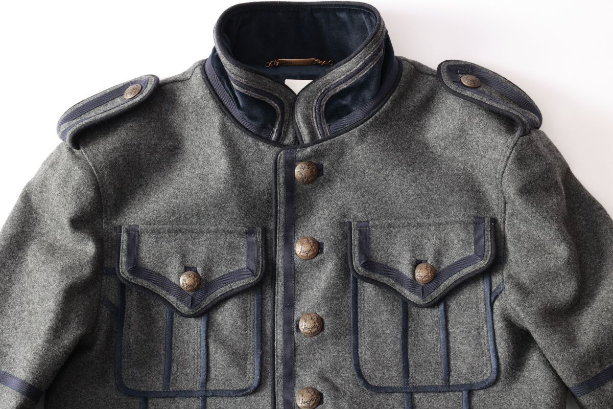 正規品☆DOLCE&GABBANA ドルチェ&ガッバーナ☆ナポレオンハーフコート