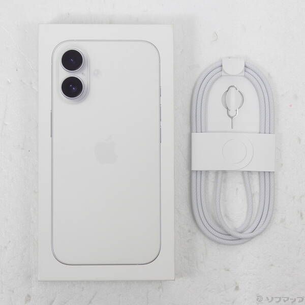 中古品〕 iPhone16 256GB ホワイト MYDX3J／A SIMフリー【198】 - メルカリ