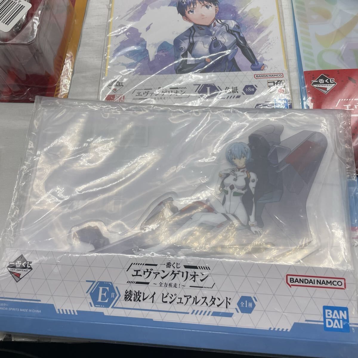 ￼エヴァフィギアやクリアファイル大量 15点】エヴァンゲリオン 大量セット 一番くじ クリアファイル