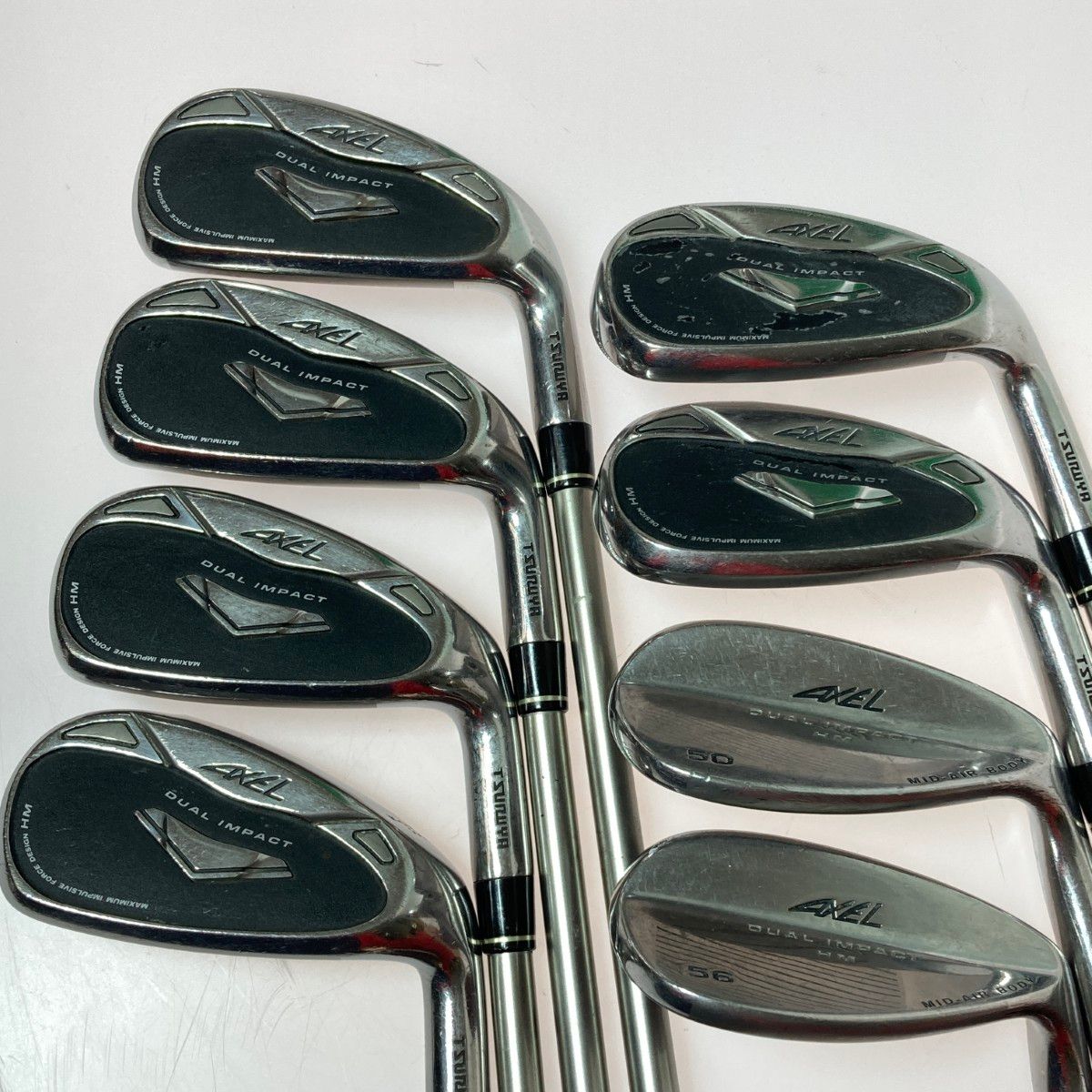 TSURUYA ツルヤ AXEL DUAL IMPACT レフティ 7本セット TSURUYA ツルヤ AXEL DUAL IMPACT レフティ 7本セット - メルカリ