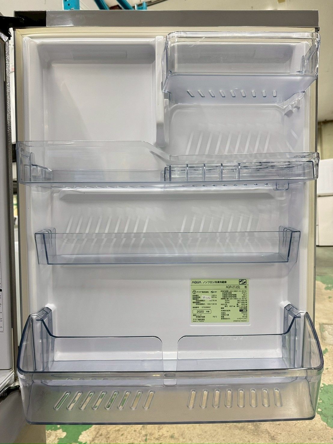 おひめ様】大阪送料無料☆3か月保障付き☆冷蔵庫☆アクア☆3ドア☆2020 