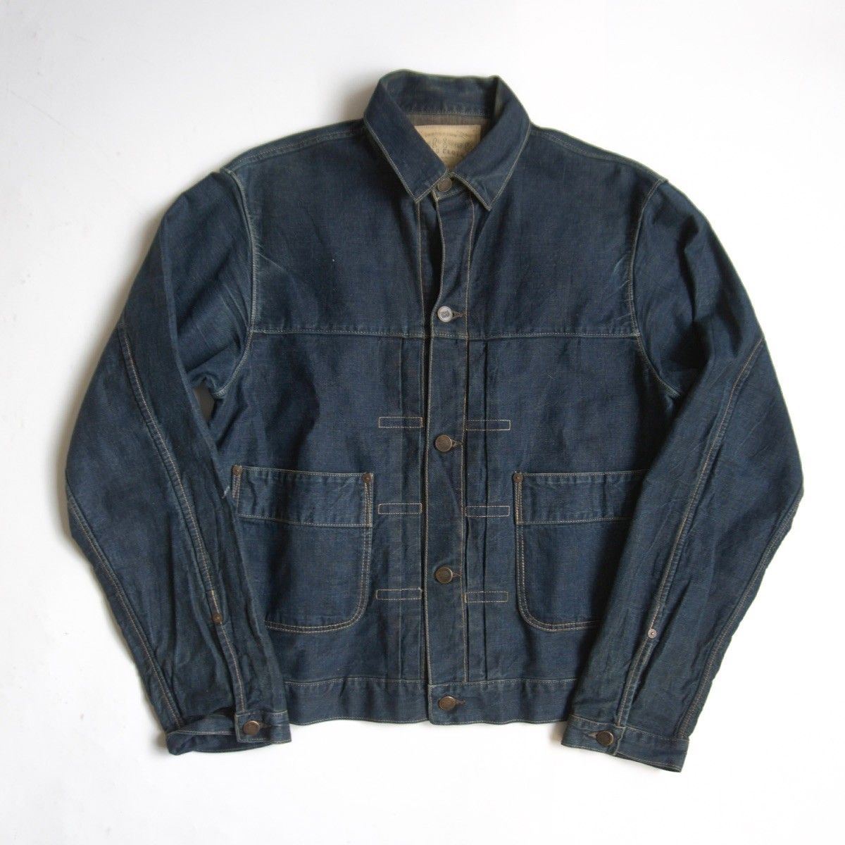 名作】RRL【Transcontinental Denim Jacket 】M アメリカ製 デニム 