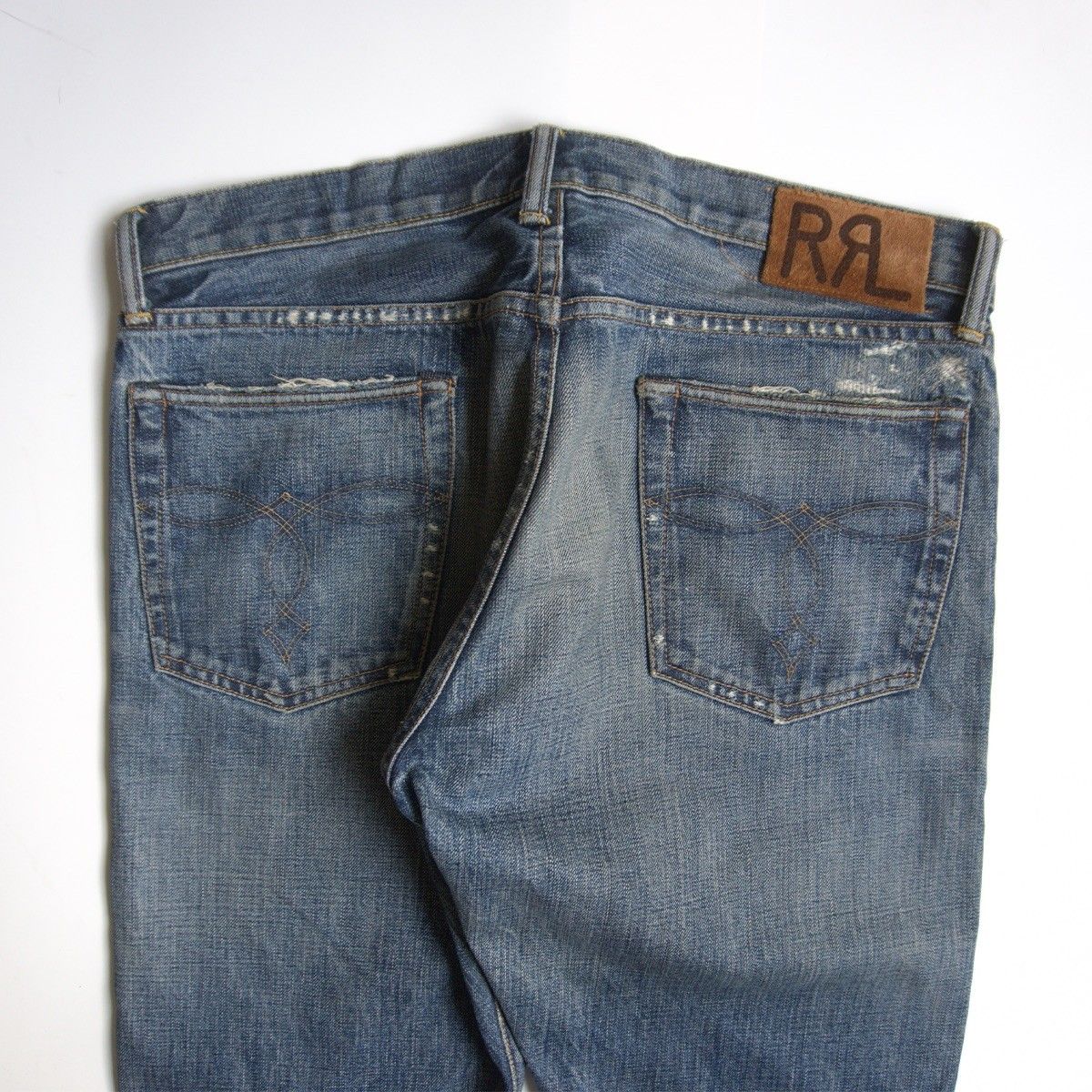 アメリカ製】RRL SLIM BOOTCUT 安い デニムパンツ 29×30 アメリカ製