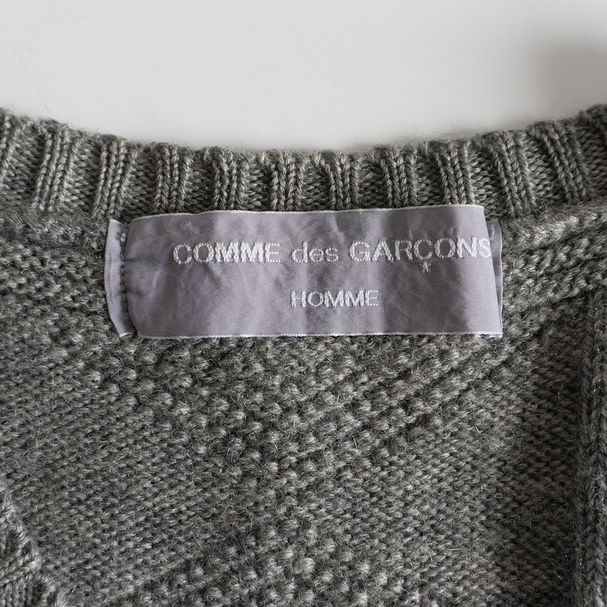 AD2000/アーカイブ】COMME des GARCONS HOMME 【00S ウール 