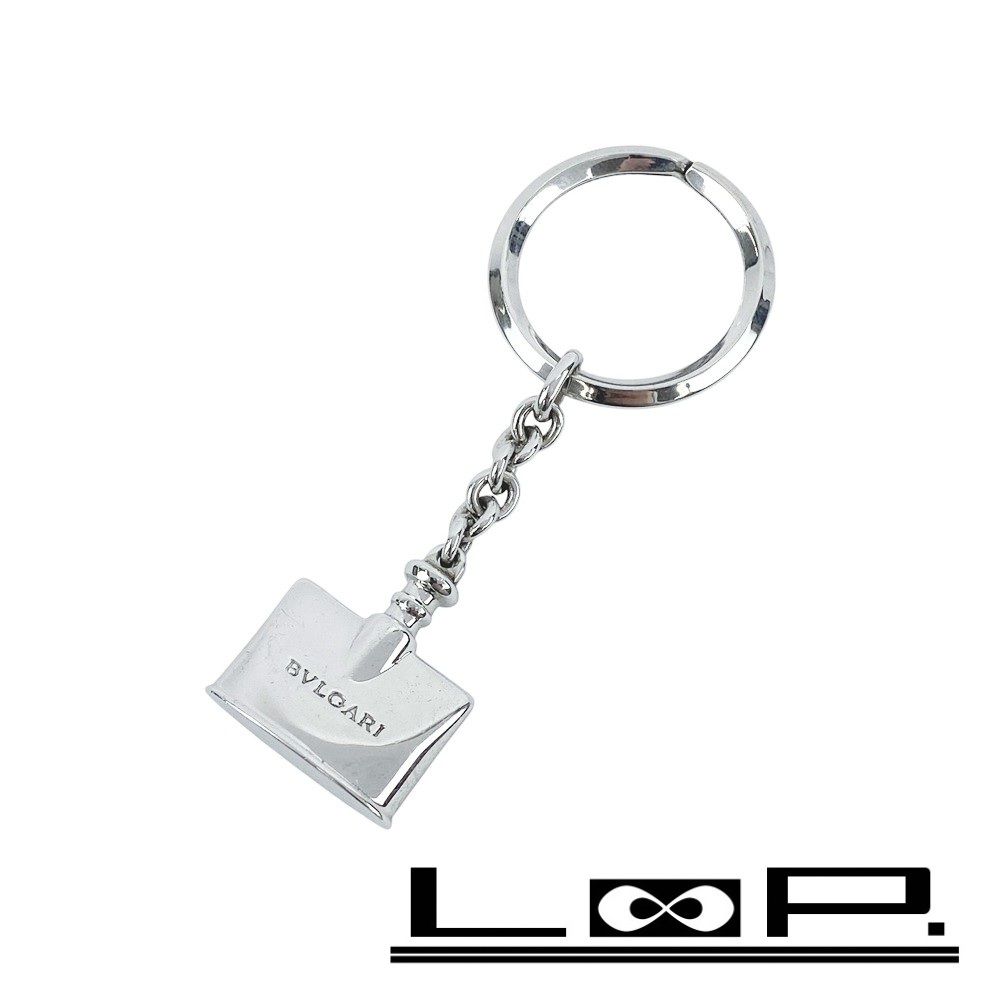 今夜限定【BVLGARI】美品  キーリング  キーホルダー 楽天市場】BVLGARI ブルガリ メンズ レディースロゴ刻印ダブル